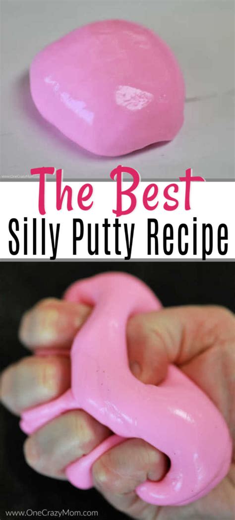 Homemade Silly Putty Quick And Easy Diy Silly Putty