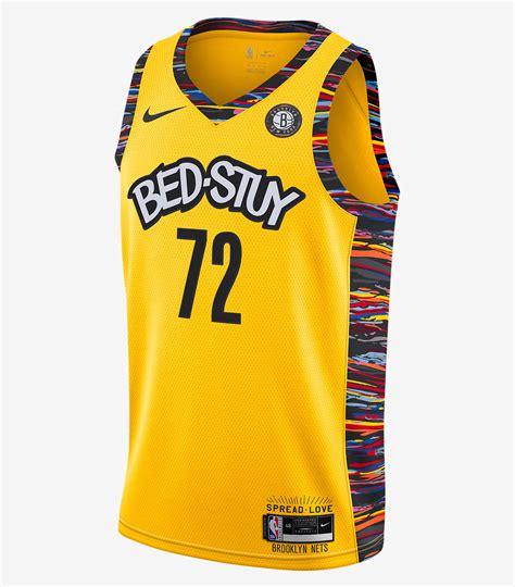 The brooklyn nets continue to celebrate brooklyn artists with their team gear. Nike Biggie Nets Yellow Jersey x Sneakers to Match ...