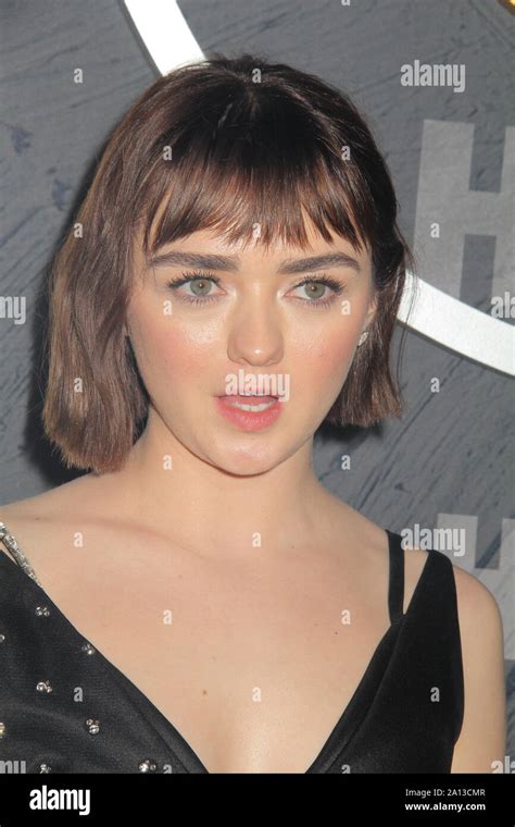 Los Angeles Usa 22nd Sep 2019 Maisie Williams 09222019 The 71st