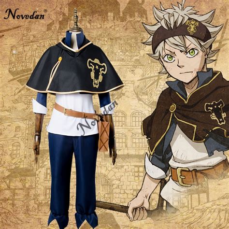 Asta Black Clover Cosplay Costume Anime Finral Roulacase Magic Knight