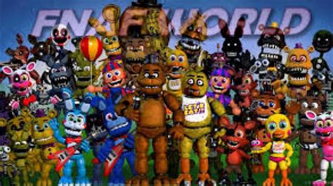 132 Fnaf All Characters