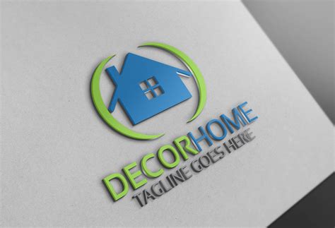 Decor Home Logo Branding And Logo Templates ~ Creative Market