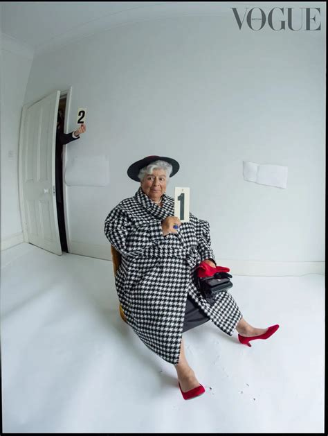Fashion Moements On Twitter Miriam Margolyes For British Vogues