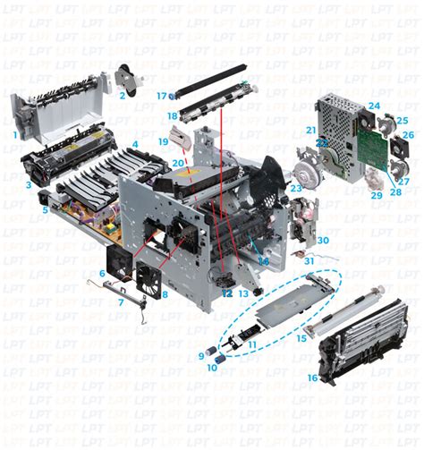 Hp Laserjet Enterprise M601 M602 M603 Series Parts Ultimate Solution