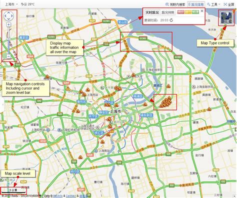 Baidu Map Of China