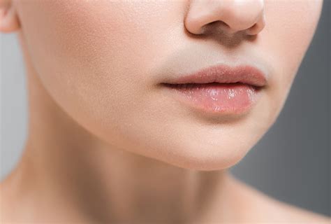 how to lighten dark area above upper lip