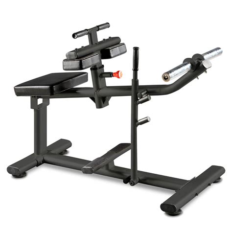 Bodymax Black Se225 Commercial Disc Load Seated Calf Bench West Coast