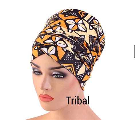 Value Easy Head Wrap Turban Boho Head Wrap Pre Sewn Turban Hair Scarf Long Head Wrap