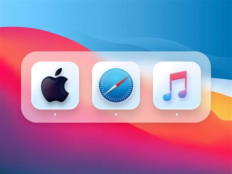 Big Sur Mac Icons Graphic Design Trends App Icon Design Current