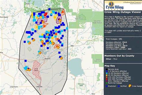 updated widespread power outages as severe storm cuts through northern minnesota brainerd