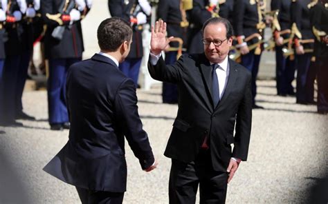 En Images Les Adieux De François Hollande à Lelysée Le Parisien