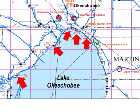 Lake Okeechobee Levels Below 12 Feet Will Require Lock Closures