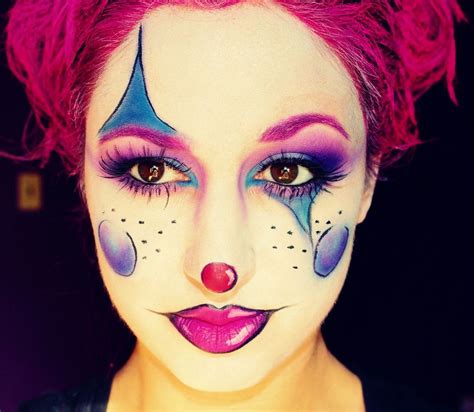 Cartoon Girl Clown By Jessica Rembish Ohsojesss Halloween Makeup