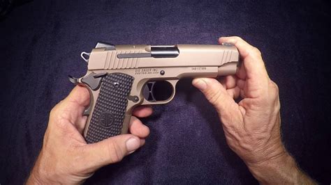 Sig Sauer 1911 Emperor Scorpion Carry Fastback Youtube
