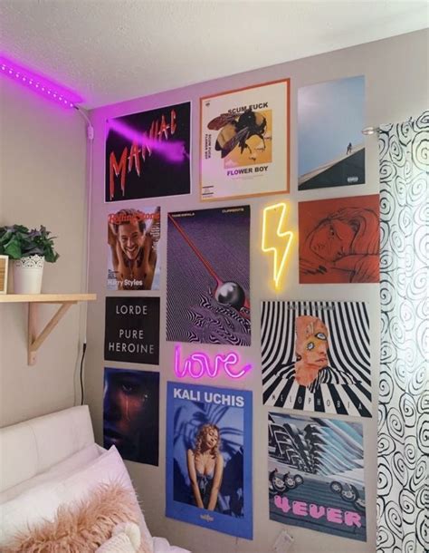 Poster Wall Neon Sign Room Inspo In 2020 Neon Room Redecorate