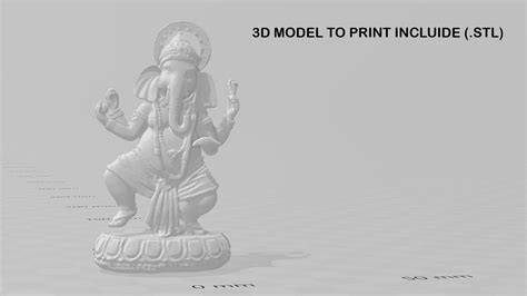 Ganesha Statue 3d Model Cgtrader