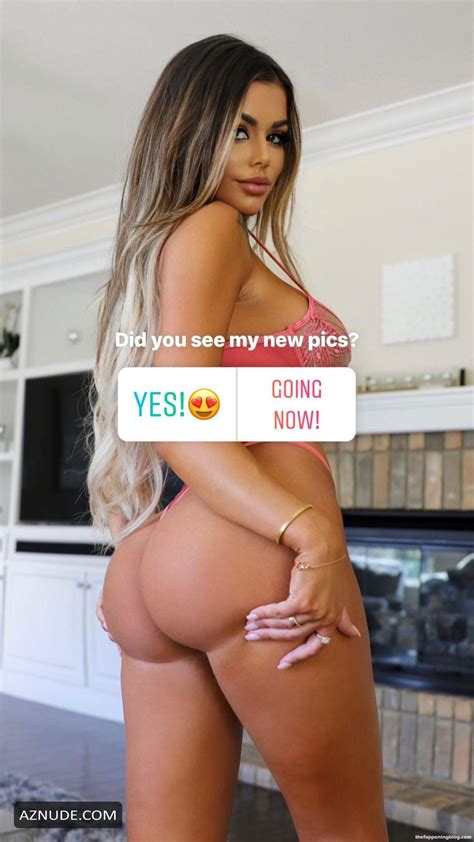 Juli Annee Sexy Poses In Lingerie Flaunting Her Boobs And Butt In A New Social Media Photoshoot