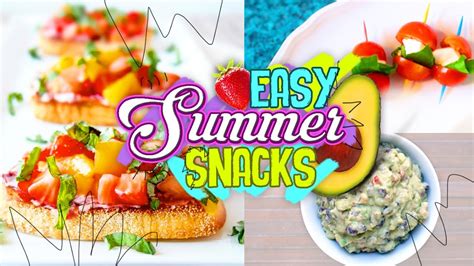 Diy Easy Summer Snack Ideas Healthy Pinterest Snacks For Summer 2016