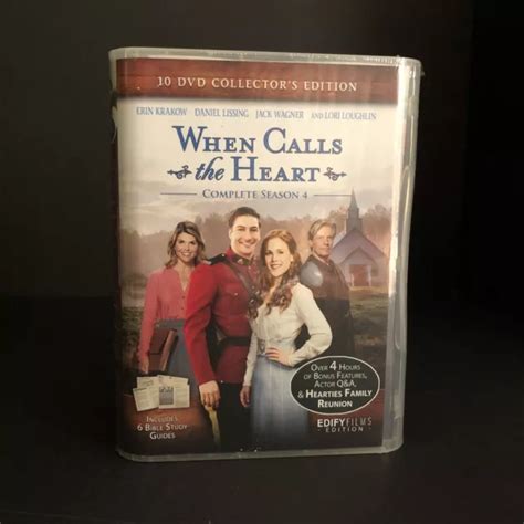When Calls The Heart Complete Season 4 10 Dvd Collectors Edition New