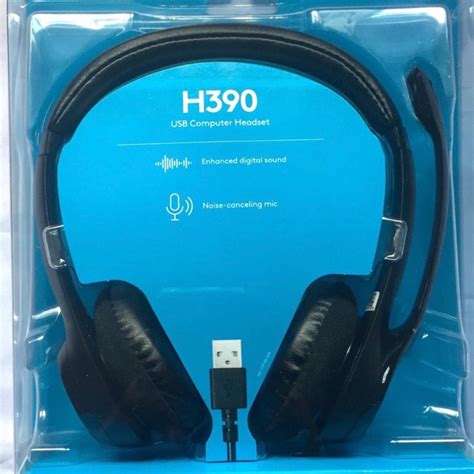Logitech Usb Headset H With Noise Cancelling Mic Accessories Audio Video Accessories