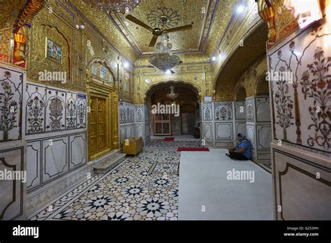 Interior Takhat Sachkhand Shri Hazur Abchalnagar Sahib Gurudwara In