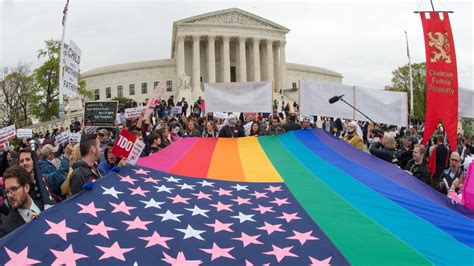 legal battle over gay marriage hits the supreme court tuesday it s all politics npr