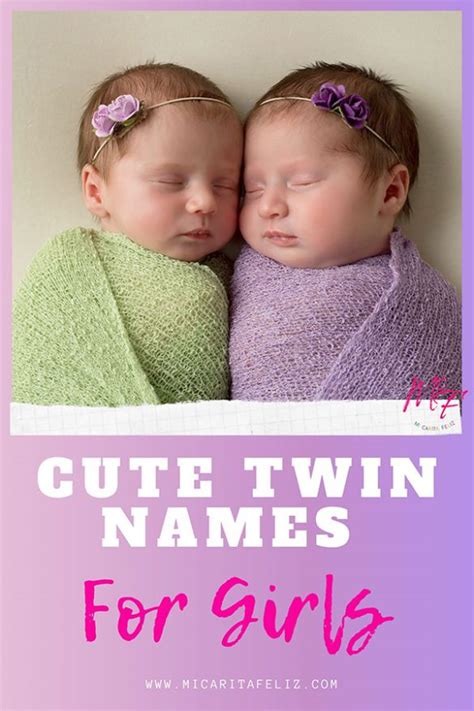 Twin Baby Names That Go Well With Each Other Baby Names