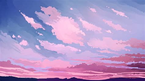 Anime Landscape Sky Clouds Anime Hd Wallpaper Peakpx