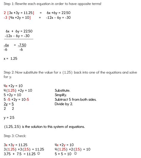 Solve for the variables using any method; 3 5 Solving Systems Of Equations In Three Variables Answers - Tessshebaylo