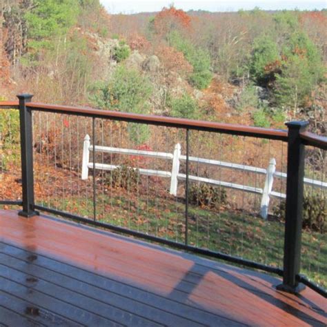 Fortress Fe26 Vertical Cable Railing Panel Level Decksdirect