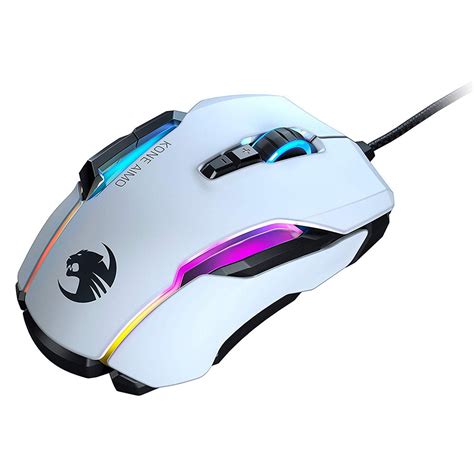 Roccat Kone Aimo Remastered Gaming Mouse White Pc Buy Now At