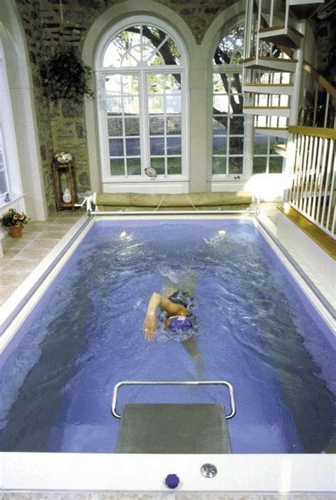 A mini house for some pretty lucky mini residents. 95+ Awesome Small Indoor Swimming Pool Design Ideas # ...