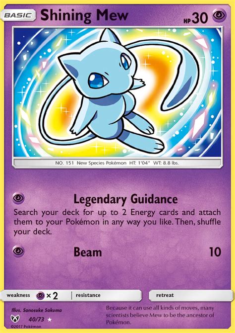 Check spelling or type a new query. Shining Mew (Shining Legends SLG 40) — PkmnCards