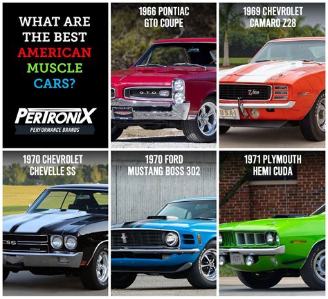 What Are The Best Classic American Muscle Cars Pertronix
