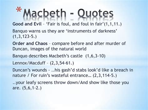 Ppt Macbeth Quotes Powerpoint Presentation Free Download Id2288104