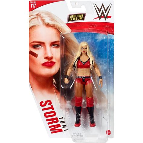 Wwe Series 117 Red Toni Storm Action Figure Chase Variant Wwe Wwe Figures Wwe Action Figures