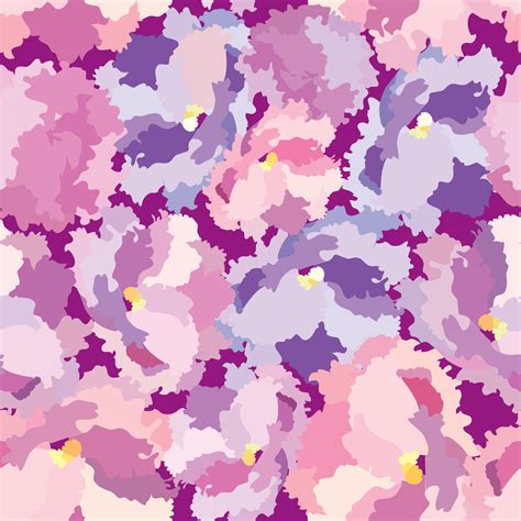 Abstract Floral Dot Flower Petal Seamless Pattern Swirl Floral Texture