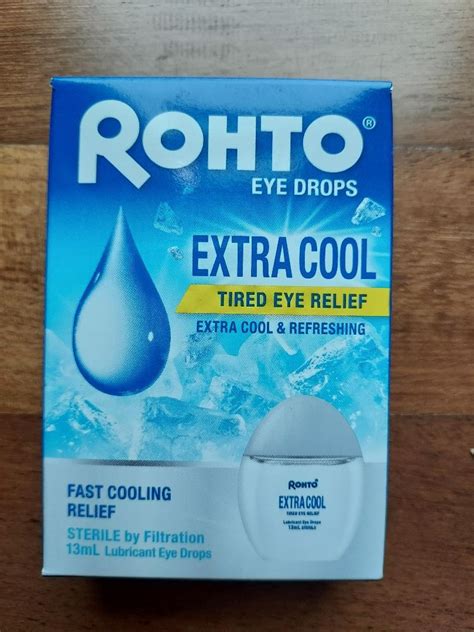 Rohto Eye Drops Extra Cool Beauty And Personal Care Vision Care On