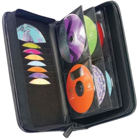 Case Logic Cd Dvd Wallet Koskin 72 Capacity Prosleeve Carrying Travel