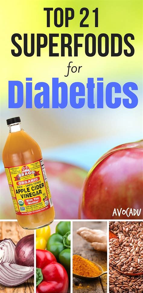 Dessert doesn't have to be a bad word for those with diabetes. Top 21 Superfoods for Diabetics (With images) | Good foods ...