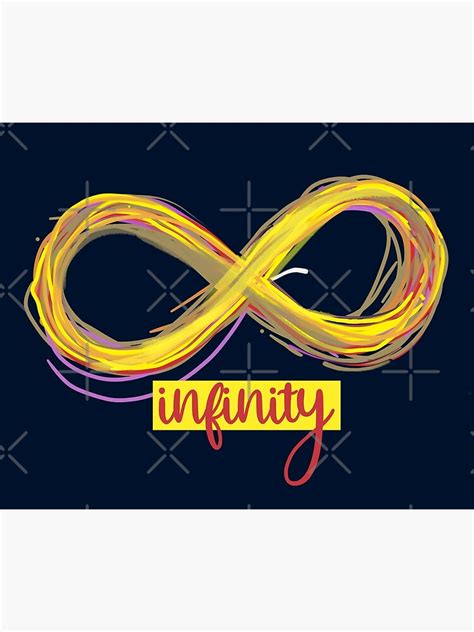 Infinity Symbol Aesthetic Lines Art Print For Sale By Ngaiseot