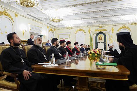 His Holiness Patriarch Kirill Meets With Primate Of The Assyrian Church