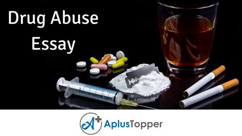 An Expository Essay On Drug Abuse A Problem Of Drugs In Society Essay