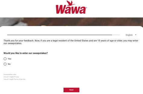 Mywawavisit Official Wawa Survey To Win 500 T Card