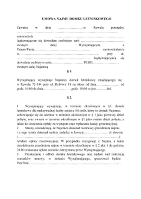 Umowa najmu pojazdu ()