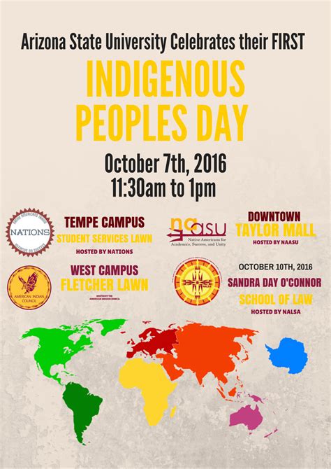 asu celebrates 1st university wide indigenous peoples day asu news