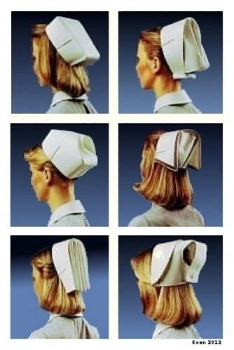 stylish nursing caps for the medical professionals