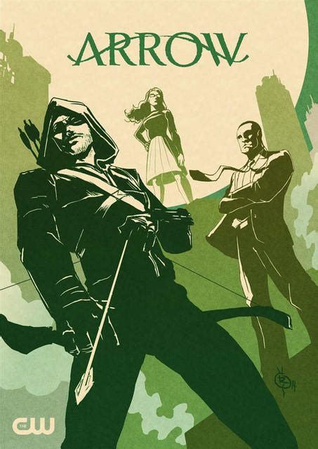 Green Arrow Posters Movie Prints Home Wall Vintage Decoration Home Art