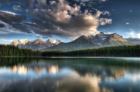 Herbert Lake Banff National Park Alberta Canada Природа
