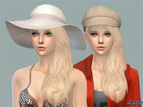 The Sims Resource Last Call Hairstyle By Cazy Sims 4 Downloads